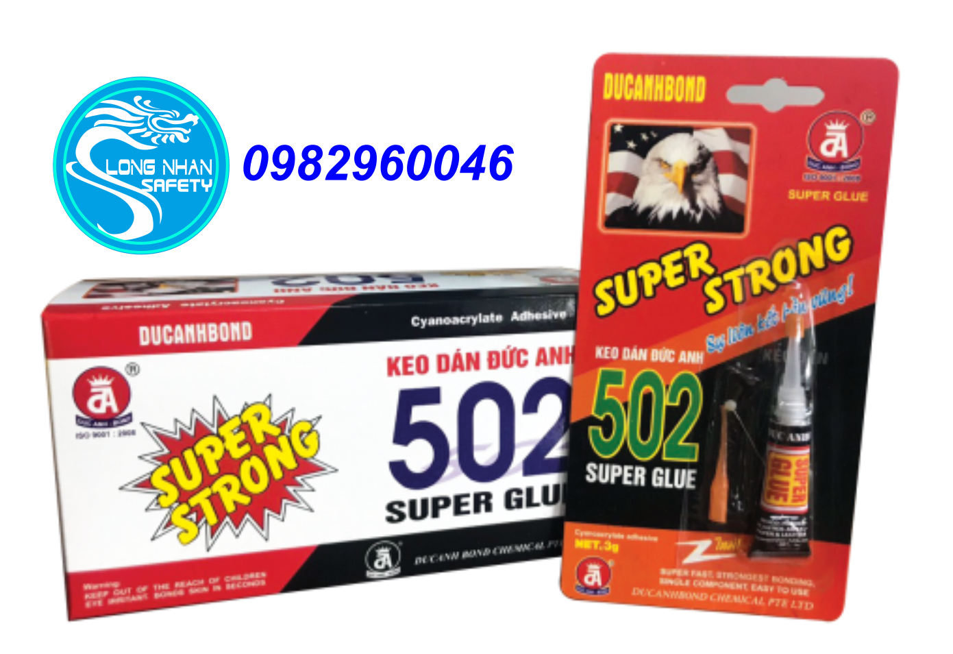 Keo 502 vỉ đơn con ó