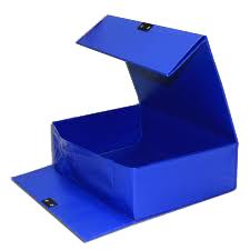 Bìa Hộp Dán Simili Xanh