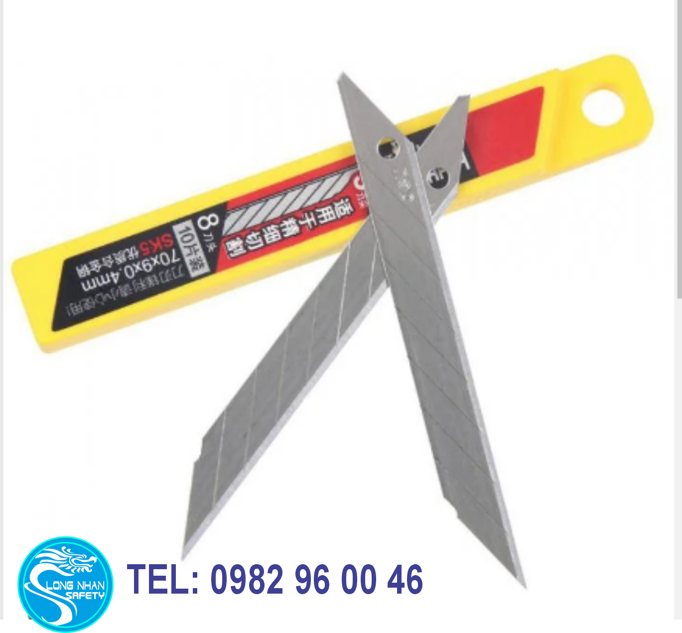 Lưỡi dao rọc giấy Deli 2015 (Lưỡi dao 30 độ) 9MM