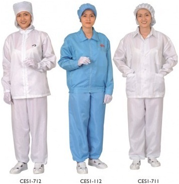 Bộ Áo, Quần, Nón phòng sạch