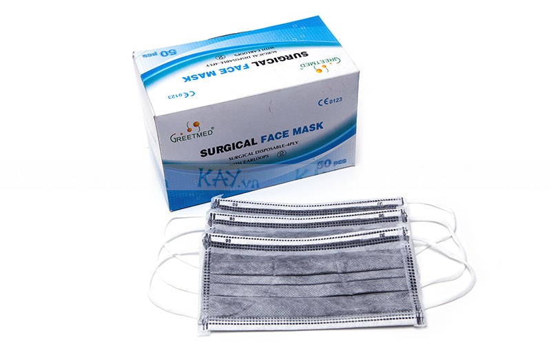 Khẩu trang than FACEMASK SURGICAL