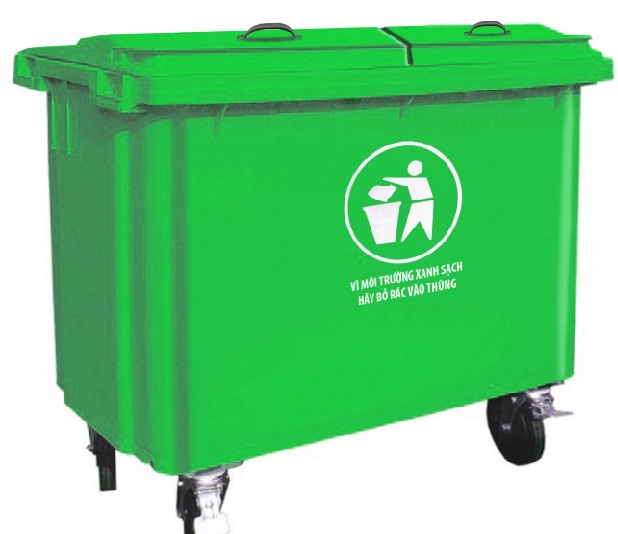 Thùng Rác Công Nghiệp Thùng Rác Công Nghiệp 660L -> 1000L