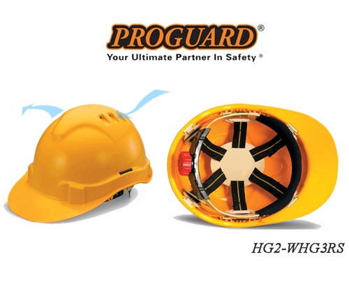 Mũ bảo hộ Malaysia HG2- WHG3RS